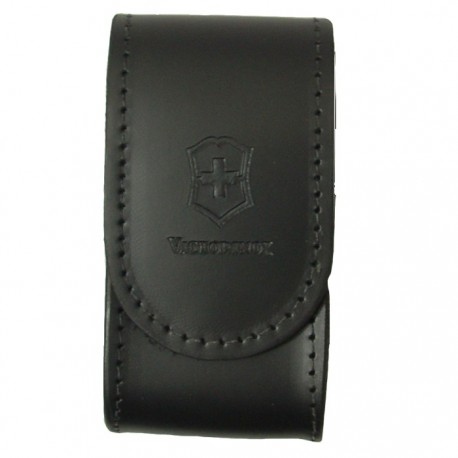 BAINHA DE COURO PRETA MÉDIA - VICTORINOX 4.0521.3A