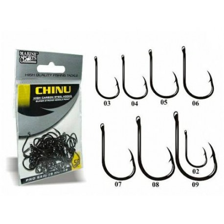 ANZOL CHINU BLACKNICKEL N 7 - MARINE SPORTS
