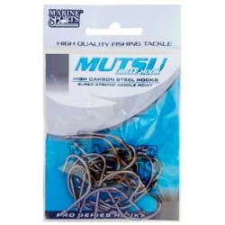 ANZOL MUTSU BLACKNICKEL 5/0 - MARINE SPORTS