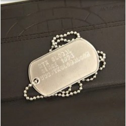 PLACA DE IDENTIFICAÇÃO DOGTAG