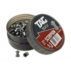 Chumbinho Scorpion 5,5mm TAG 0,73g com 75 unidades