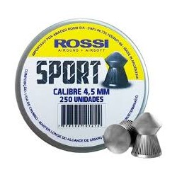 Chumbinho Rossi Sport 4.5mm - 250 Unidades