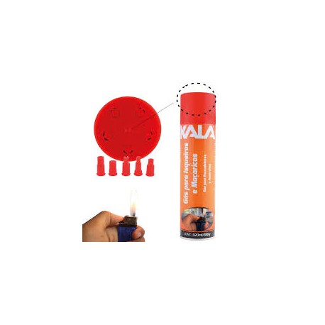 Refil de Gás p/ Isqueiros e Maçaricos 180gr - Kala