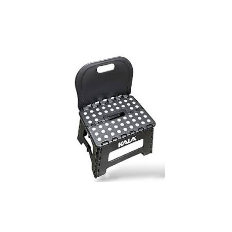 Banqueta Banquinho com Encosto Dobrável 22cm  ala