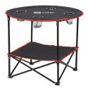 Mesa dobrável com 4 porta copos Lua da NTK