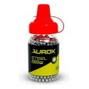 Esfera Aurok Steel Bbs 4,5 Mm Cromada, 1000Un