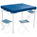 MESA PRÁTICA COM BANQUETAS - MOR