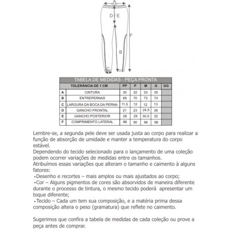 CALÇA THERMOSKIN FEM - CURTLO