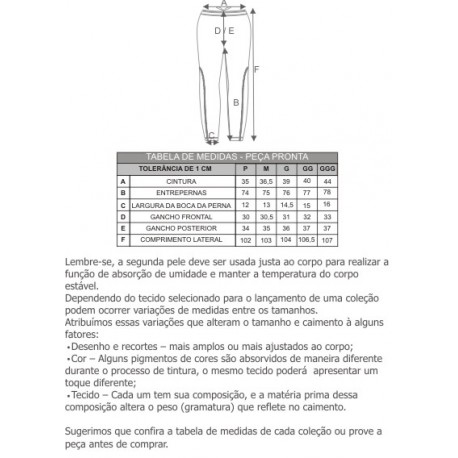 CALÇA THERMOSKIN MAS - CURTLO